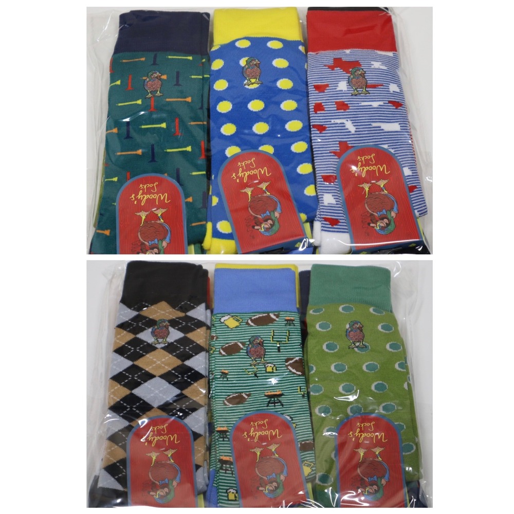 Woody's Men's 6 Pack of Socks